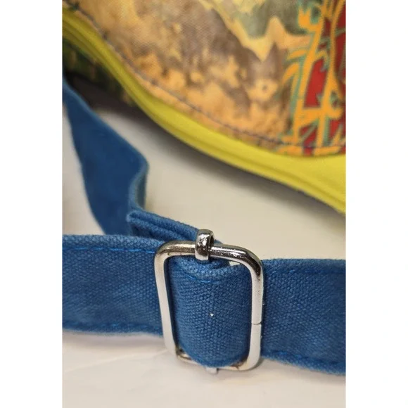 Guy Harvey Purse Parrot Tropical Bird Floral Colorful Bag Adjustable Sholder - Picture 8 of 14